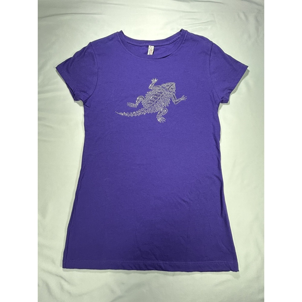 Texas‎ Christian University T-shirt women's large fitted